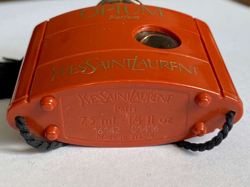YSL Yves Saint Laurent Opium Parfum,bottle,rare,Mostly full - Vintage,Collectors item, from the 80s