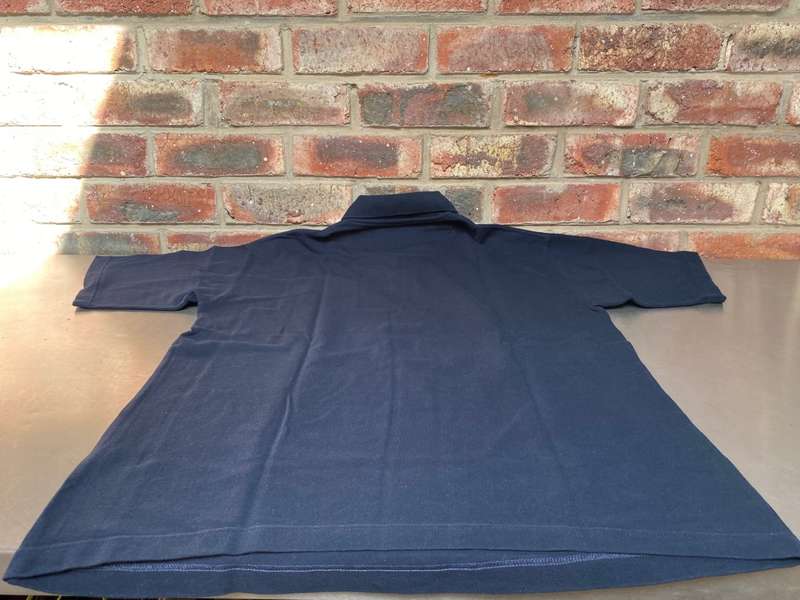Carl Zeiss Polo Shirt, Camera Lenses, dark blue, collectors item, secondhand, size XL