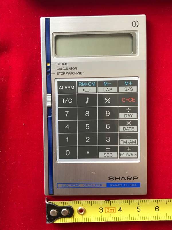 Sharp EL-8144 Calculator, collectors item, vintage