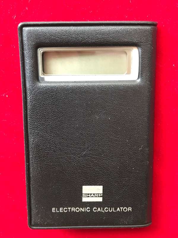Sharp EL-8144 Calculator, collectors item, vintage