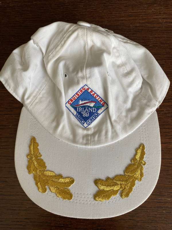 1 x Yashica Contax Irland 89 Baseball Cap, white, not used, collectors item, W-Germany