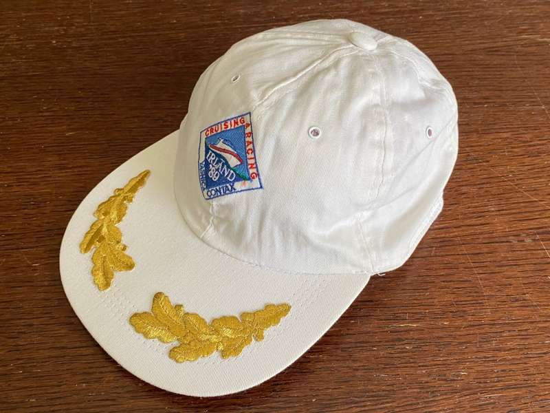 1 x Yashica Contax Irland 89 Baseball Cap, white, not used, collectors item, W-Germany