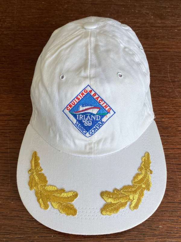1 x Yashica Contax Irland 89 Baseball Cap, white, not used, collectors item, W-Germany