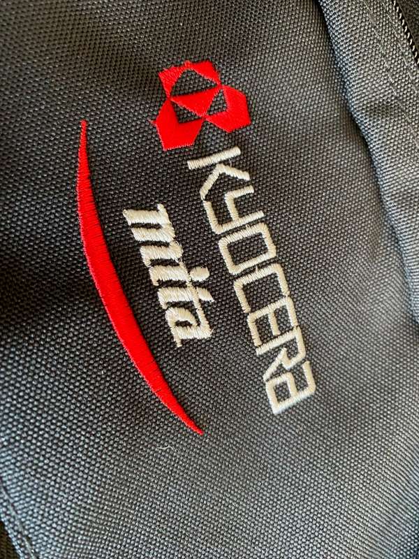 1 x Kyocera Mita Backpack , black, new, vintage, collectors item from Germany