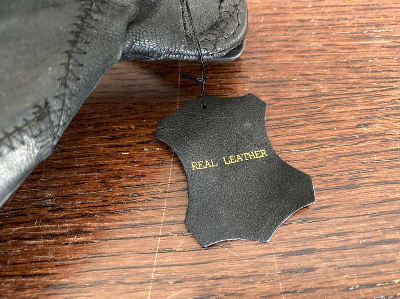 Zeiss Belly Bag Leather black new, vintage, collectors item