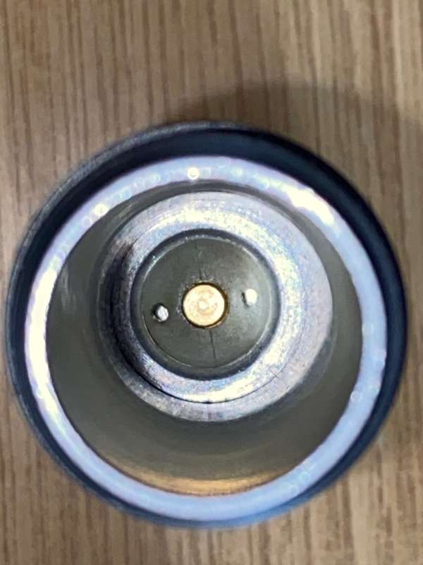 Walther Mega Light 3 ,torch, works with 2x CR123A Batterie, Batteries needs to be replaced, vintage