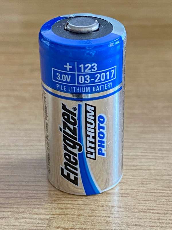 Walther Mega Light 3 ,torch, works with 2x CR123A Batterie, Batteries needs to be replaced, vintage