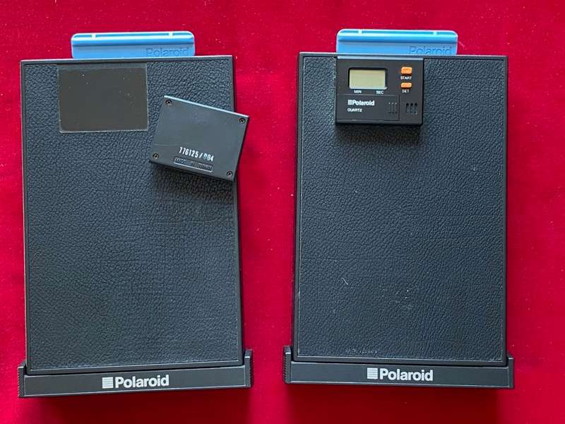 2X POLAROID FILM-CASSETTE FOR POLAROID MODEL 403 MINIPORTRAIT PASSPORT ID CAMERA