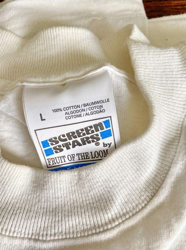Contax 645 T-shirt white size L used  vintage, collectors item