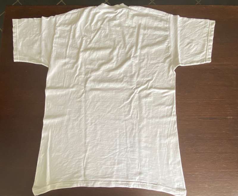 Contax 645 T-shirt white size L used  vintage, collectors item