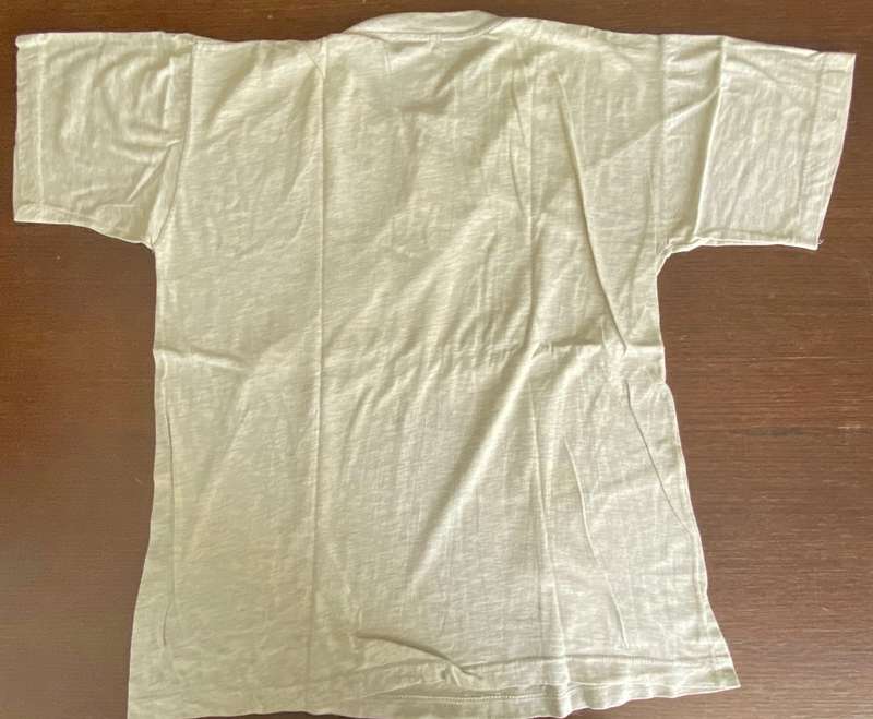 Contax 645 Zeiss T-shirt light grey size L used  vintage, collectors item