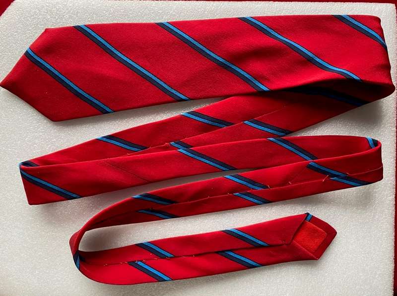 Altea Milano 100% Silk Vintage Tie , red, collectors item, rare, vintage, made in Italy