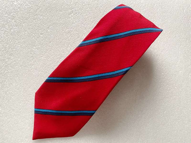 Altea Milano 100% Silk Vintage Tie , red, collectors item, rare, vintage, made in Italy