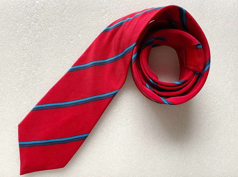 Altea Milano 100% Silk Vintage Tie , red, collectors item, rare, vintage, made in Italy