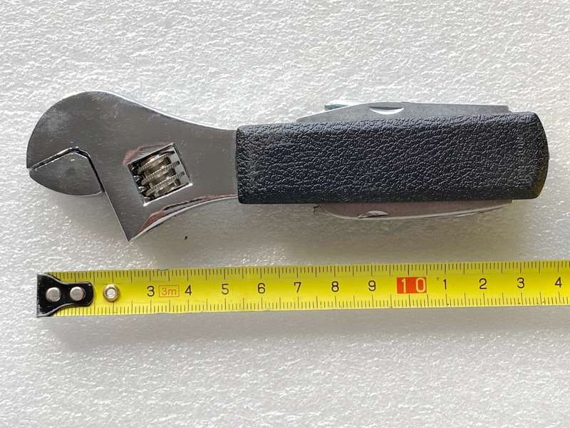 Pocket Multi Tool black stainless steel