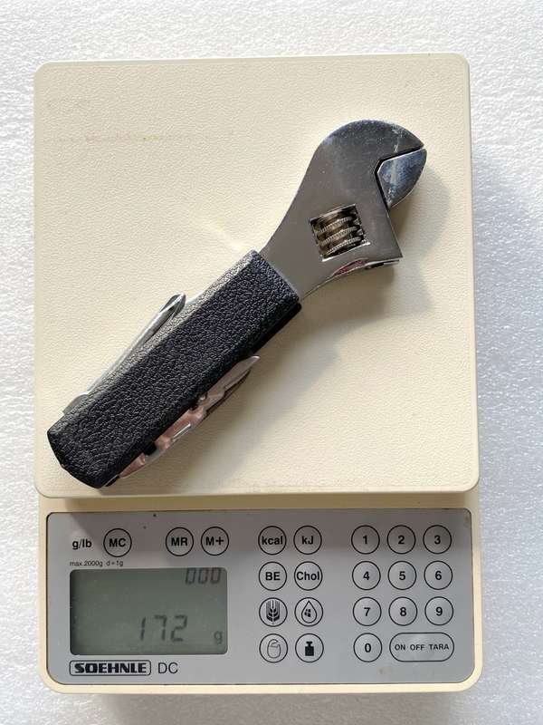 Pocket Multi Tool black stainless steel