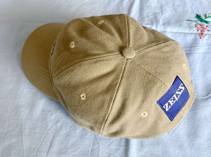 CONTAX ZEISS Baseball Cap rare grey , used, collectors item (Lot 2 used)