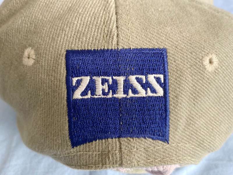 CONTAX ZEISS Baseball Cap rare grey , used, collectors item (Lot 2 used)