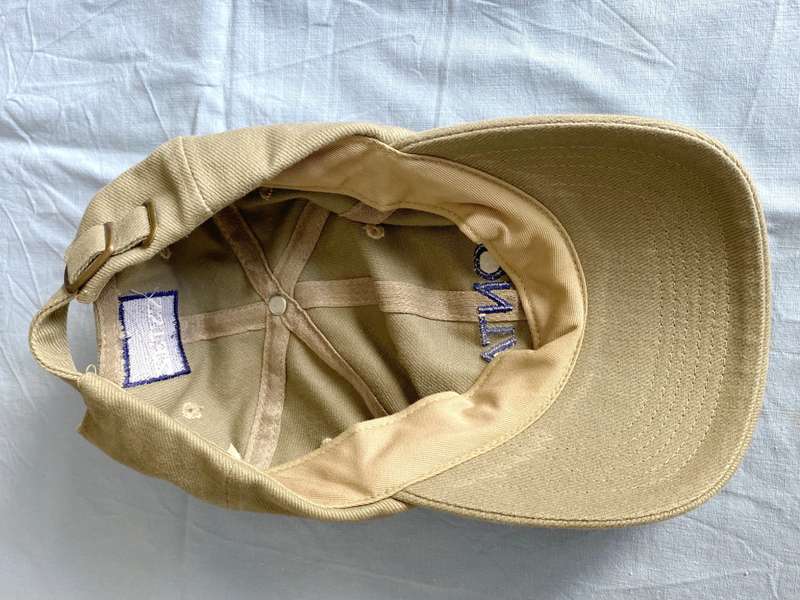 CONTAX ZEISS Baseball Cap rare grey , used, collectors item (Lot 2 used)