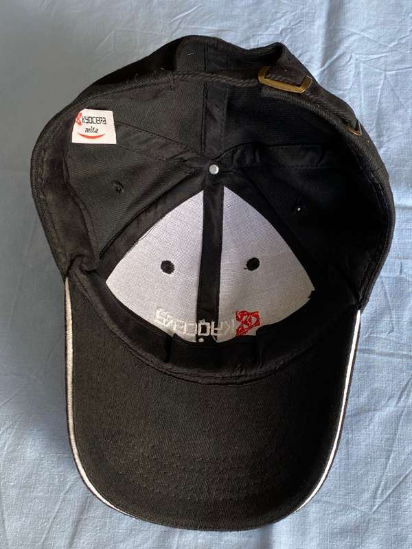 Kyocera Mita Baseball Cap, black ,new, vintage, collectors item