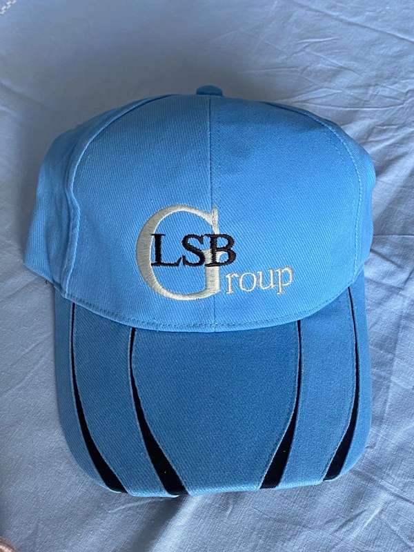 Baseball Cap LSB Group, light blue, unused, collectors item