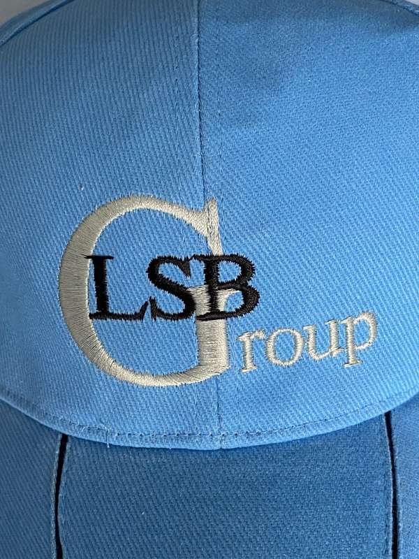 Baseball Cap LSB Group, light blue, unused, collectors item