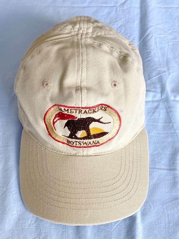 Baseball Cap Gametrackers Botswana, from the 90s ,hat, cap , wildlife, vintage, collectors item,