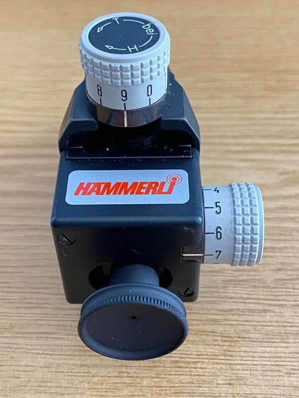 Hammerli , Hämmerli Diopter Model A # 460.2.000, vintage, shooting equippment
