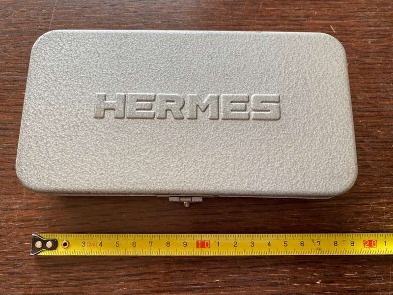 Hermes Germany Rachet Socket Tool Set in metal case, vintage, very rare, collectors item
