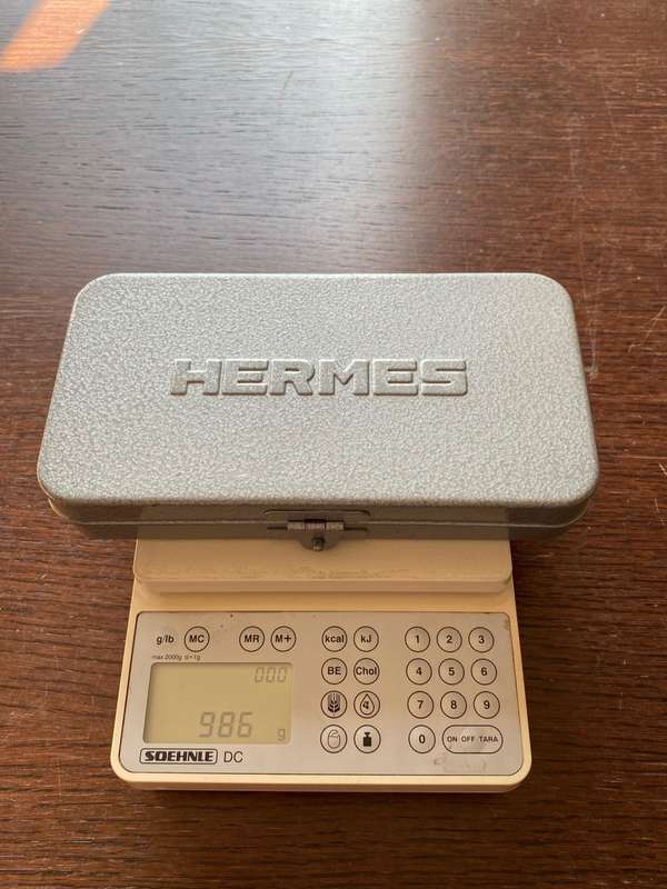 Hermes Germany Rachet Socket Tool Set in metal case, vintage, very rare, collectors item