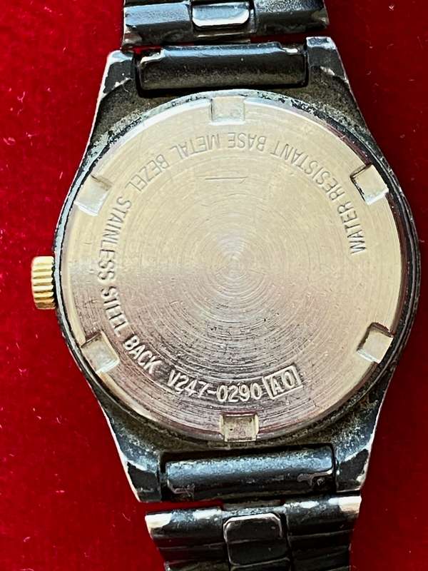 LORUS QUARTZ WATCH V247-0290 vintage from the 70s