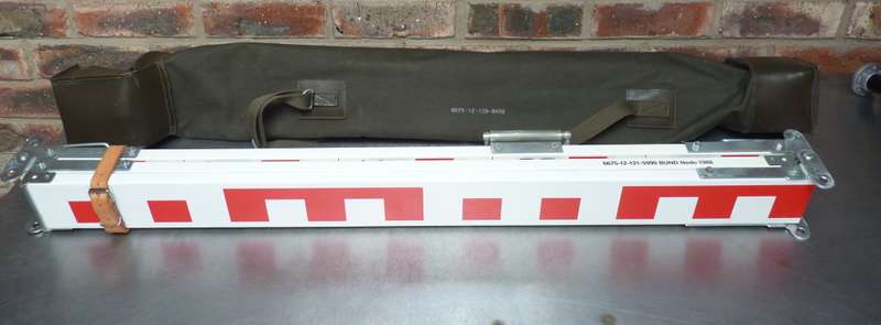 Construction measuring stick/staff , Bundeswehr Deutschland, Bund 6675-12-129-8456  1988,BW, Germany