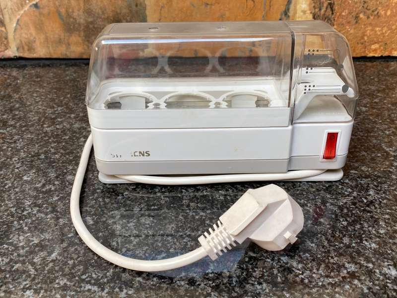 Siemens Egg Cooker TE 1502 , vintage, working, made in Germany