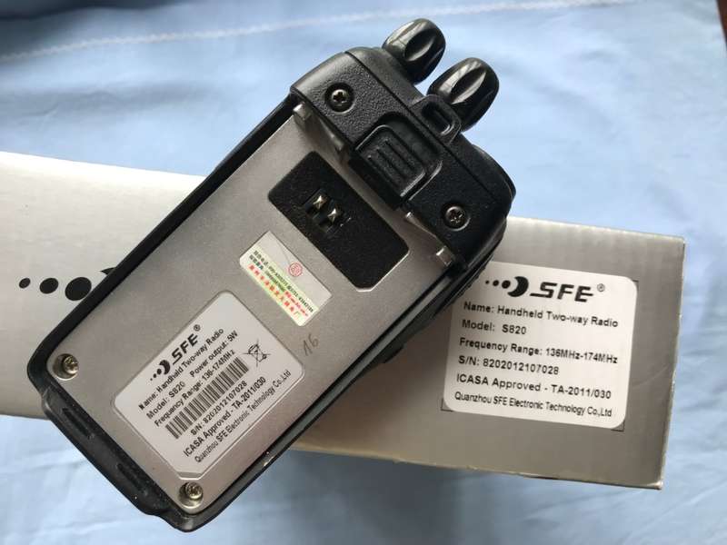 1 X SFE  Two Way Radio,handheld - WALKY TALKY # 8202012107028 , high quality professional long range