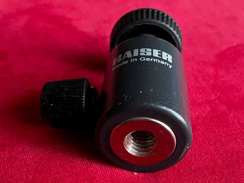 Kaiser Mini tripod ball head ,strong, made in Germany