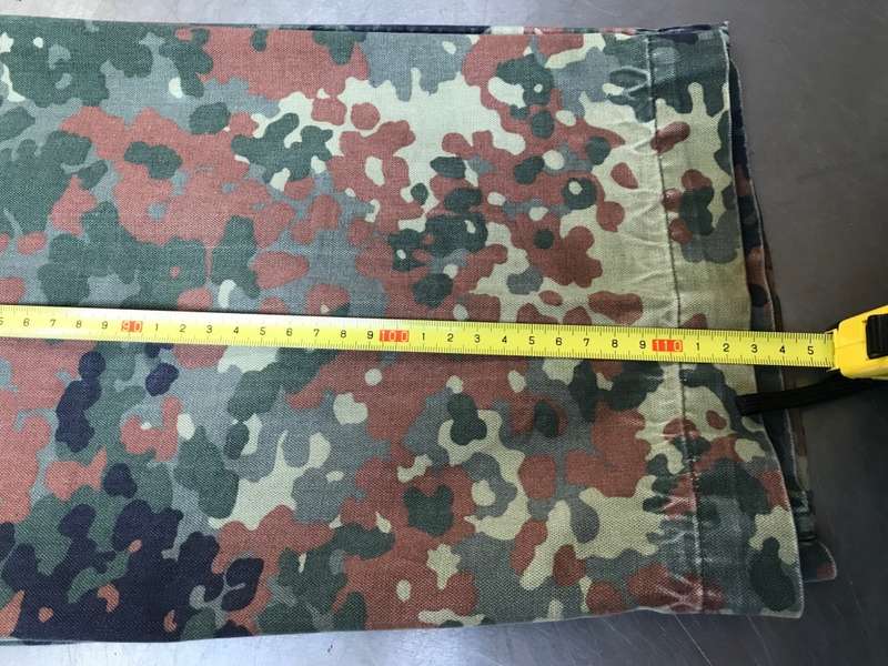 German Military Camo Pants (big)  Waste : approx 52cm