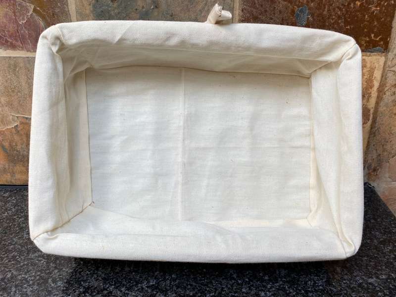 2 x Bread Basket 34cm x 24cm x 11cm and 33cm x 24cm x 6cm