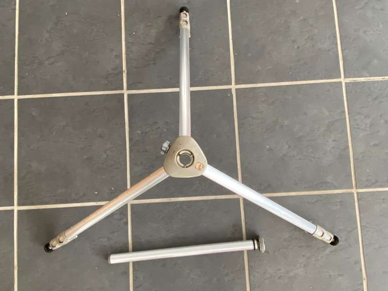 Linhof Tripod vintage  (made in WEST- GERMANY)  Aluminium Tripod, collectors item