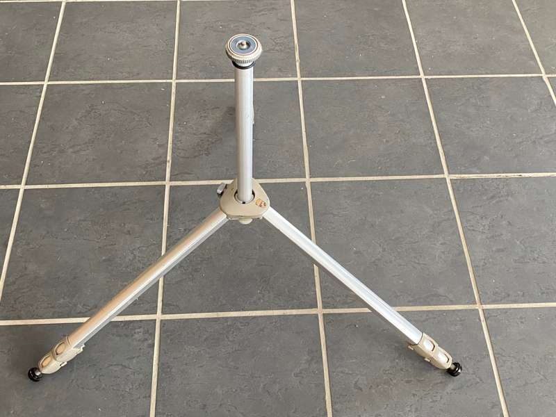 Linhof Tripod vintage  (made in WEST- GERMANY)  Aluminium Tripod, collectors item