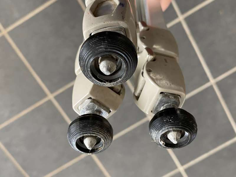 Linhof Tripod vintage  (made in WEST- GERMANY)  Aluminium Tripod, collectors item