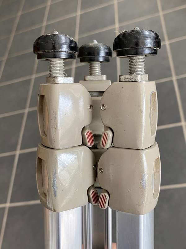 Linhof Tripod vintage  (made in WEST- GERMANY)  Aluminium Tripod, collectors item
