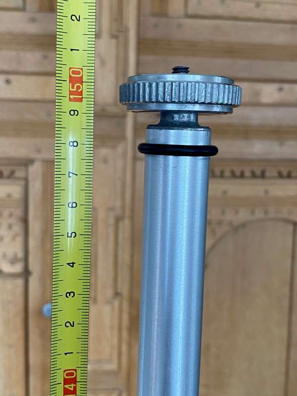Linhof Tripod vintage  (made in WEST- GERMANY)  Aluminium Tripod, collectors item