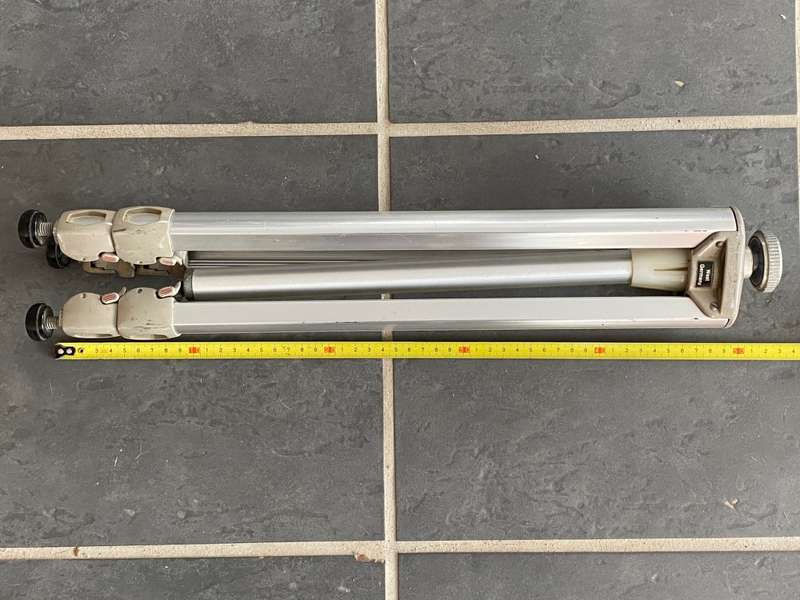 Linhof Tripod vintage  (made in WEST- GERMANY)  Aluminium Tripod, collectors item