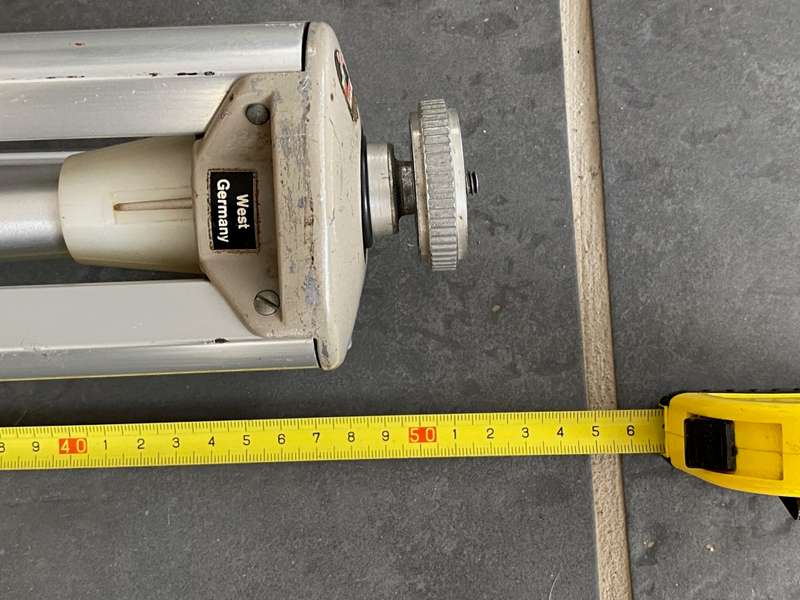 Linhof Tripod vintage  (made in WEST- GERMANY)  Aluminium Tripod, collectors item