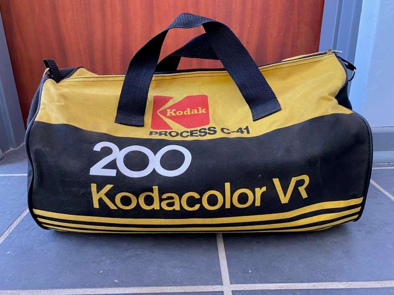 Kodak Bag Kodacolor VR 200 ,collectors item, vintage, retro, from the 80s, 35mm Film, secondhand