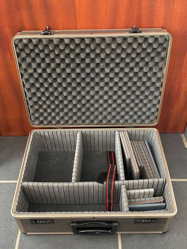 ROWI Aluminium Case, 46cmx34cmx19cm, briefcase, for Video or Photo Camera, from Germany