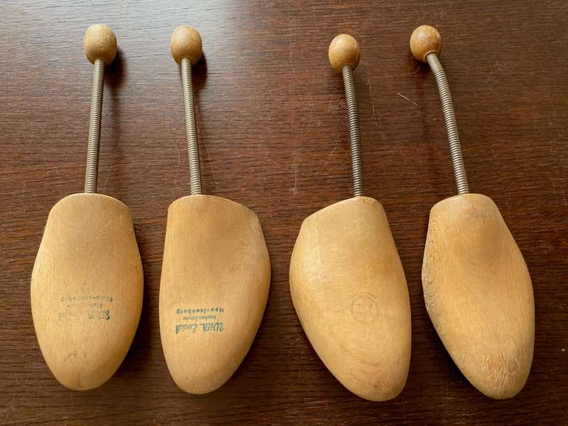 Wooden Shoe Spanner , Stretchers Lot, vintage, from Germany, collectors item