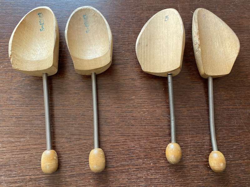 Wooden Shoe Spanner , Stretchers Lot, vintage, from Germany, collectors item