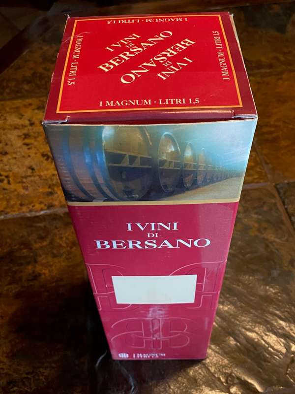 Ivini di Bersano Nirvasco Barolo 1996, 1.5L, 1996, vintage, sealed, Bar Item, Collectors Item