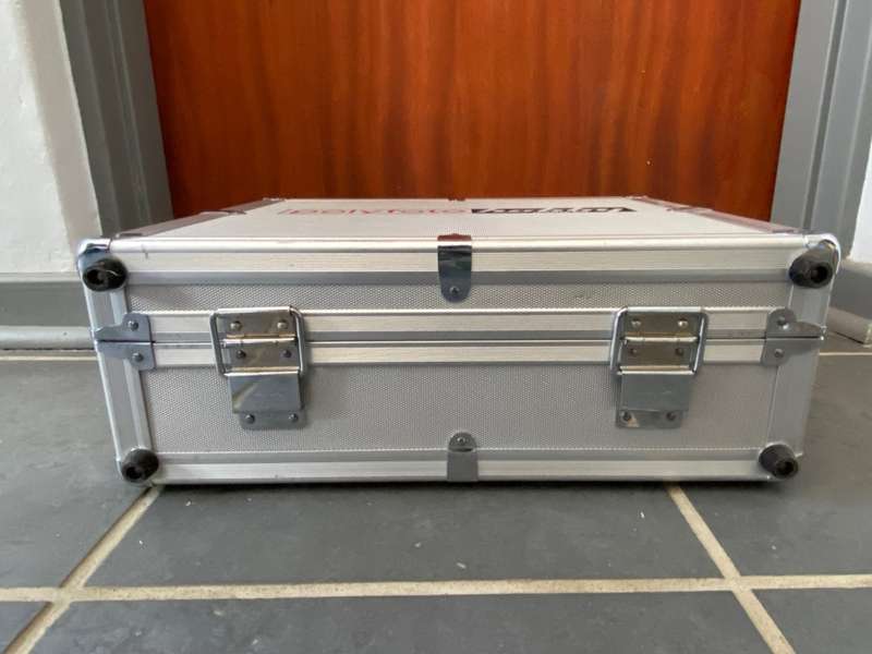 Aluminium Case, 40cmx31cmx14cm, briefcase, for Video or Photo Camera, from Germany, with brand on